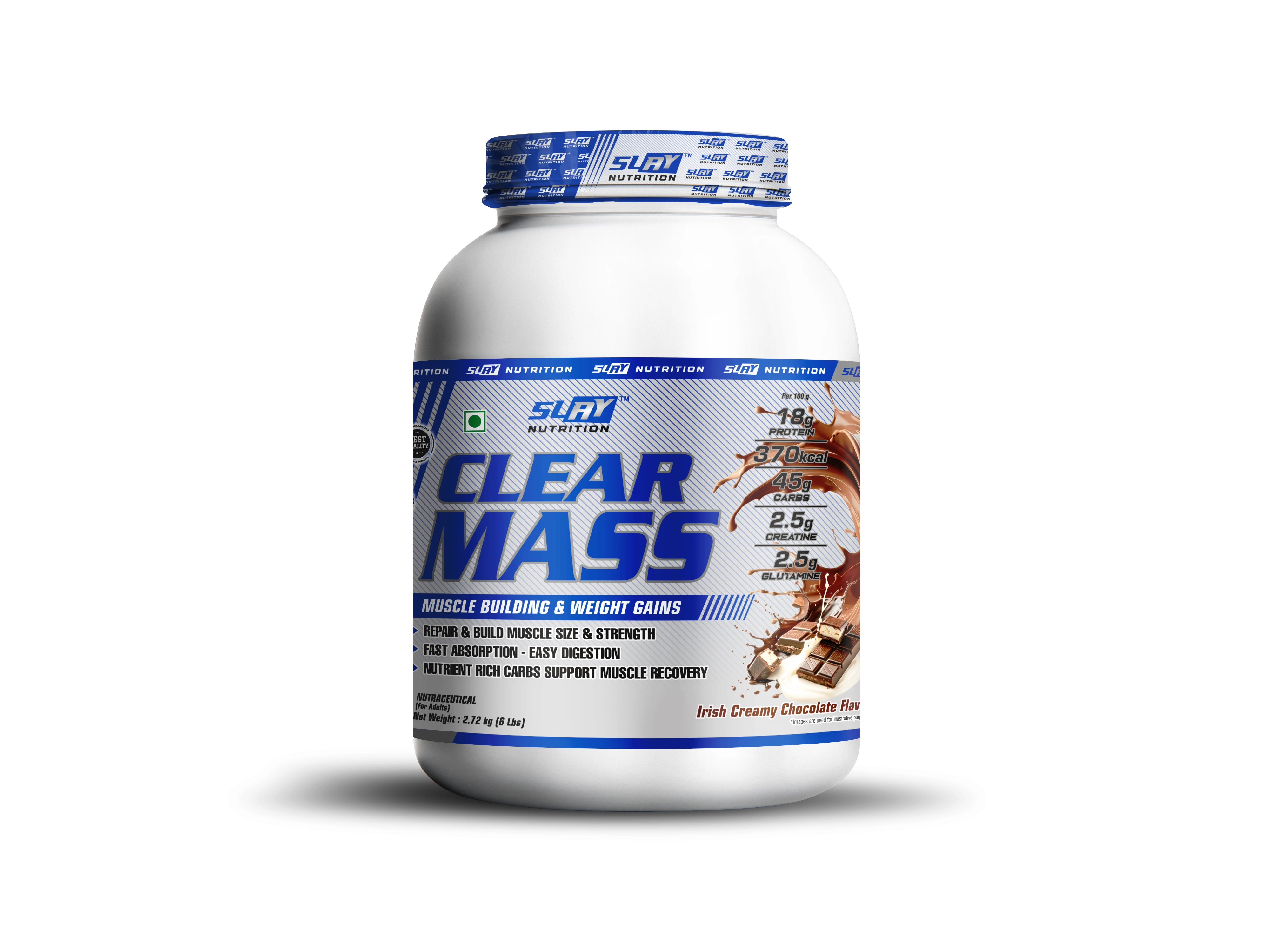 Mass Gainer 2.72 Kg  Irish